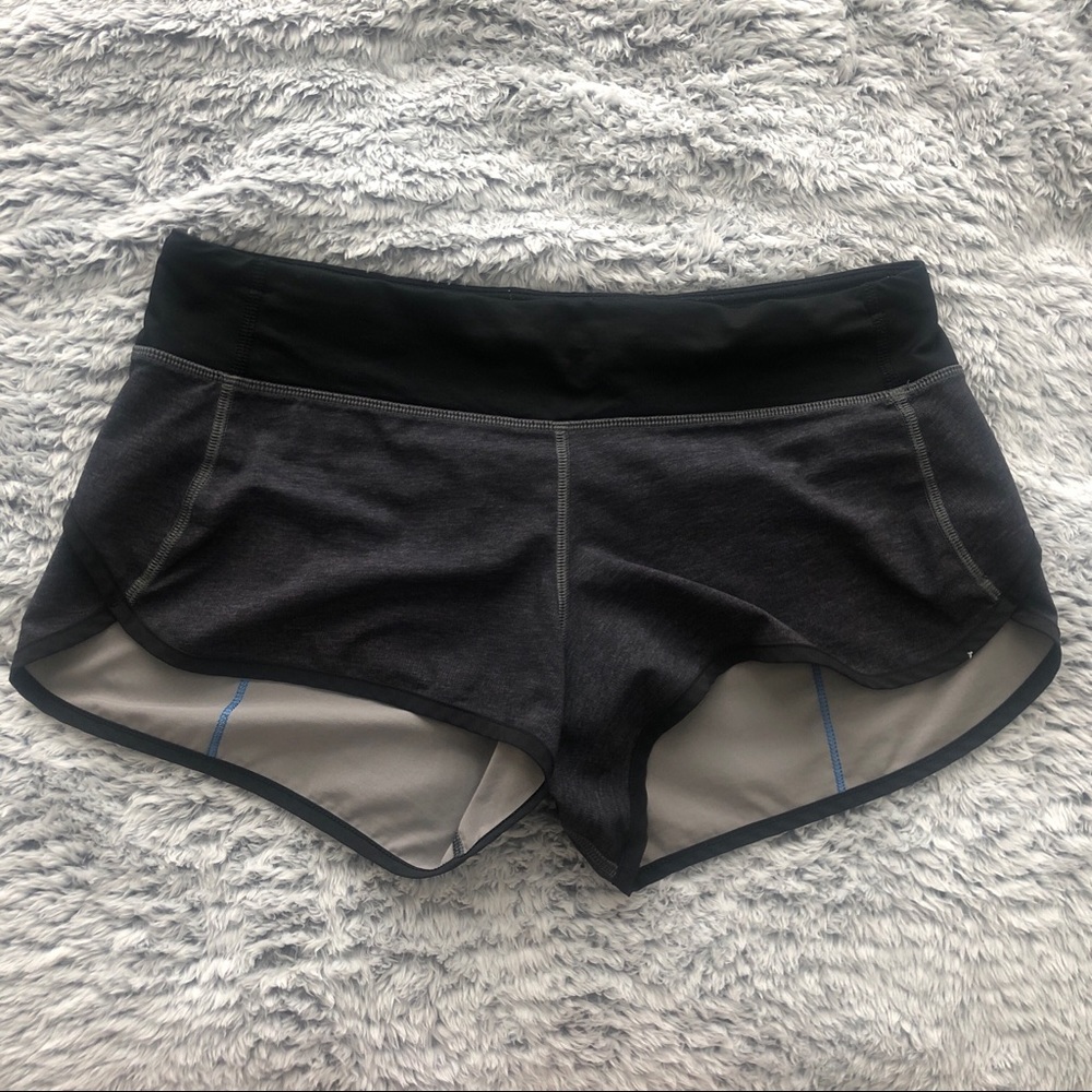 Lululemon Speed Short - Charcoal Grey